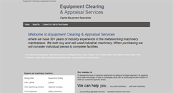 Desktop Screenshot of equipmentclearing.com